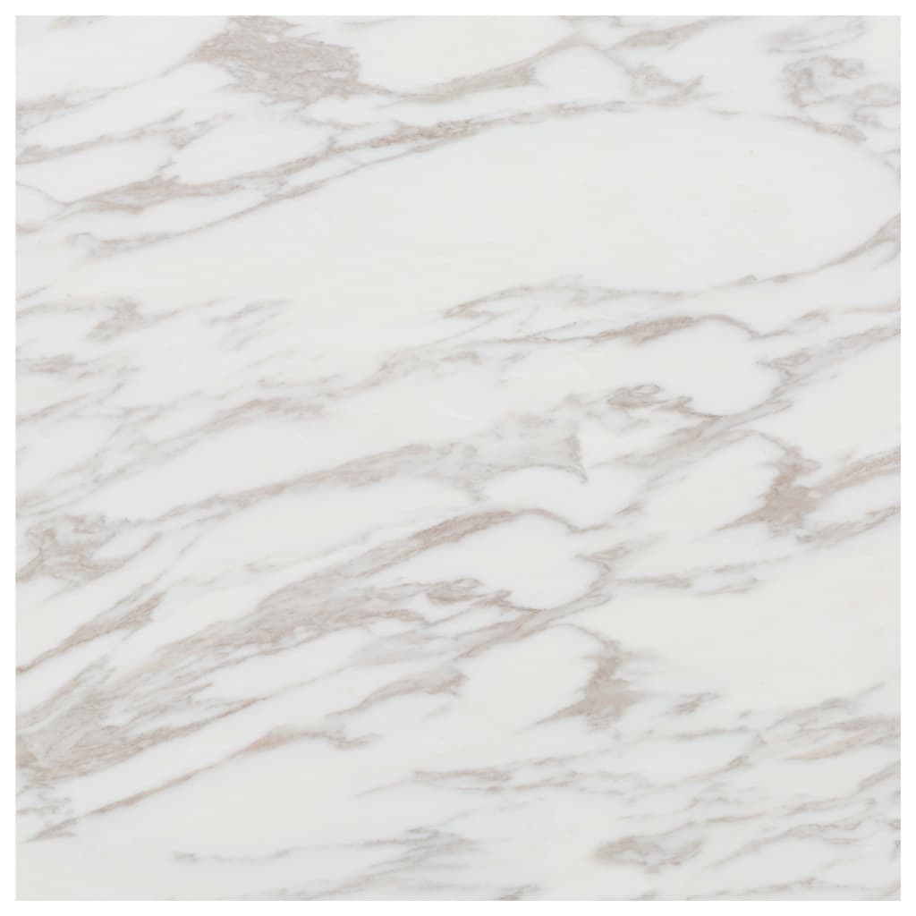 Listoni Pavimenti Adesivi 20 pz in PVC 1,86 m² Marmo Bianco - homemem39