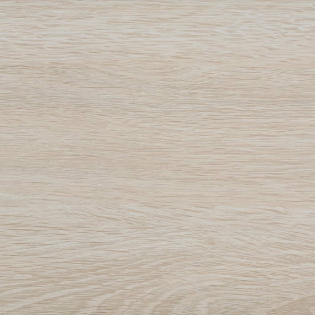 Listoni Autoadesivi in PVC 5,21 m² 2 mm Rovere Bianco Classico - homemem39