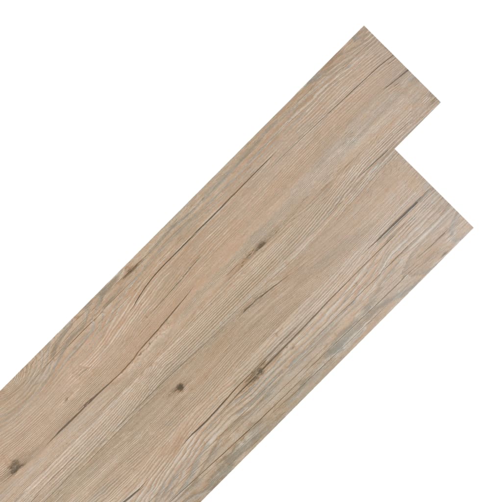 Listoni Pavimenti Autoadesivi in PVC 5,21 m² 2mm Rovere Marrone - homemem39