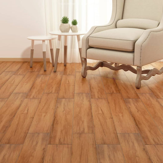 Listoni Pavimentazione Autoadesivi in PVC 5,21 m² 2 mm Olmo - homemem39