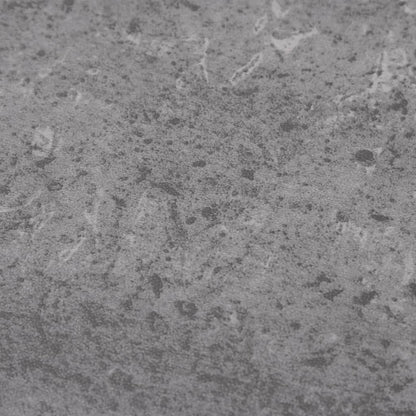 Listoni Pavimento Autoadesivi PVC 5,21m² 2mm Marrone Cemento - homemem39