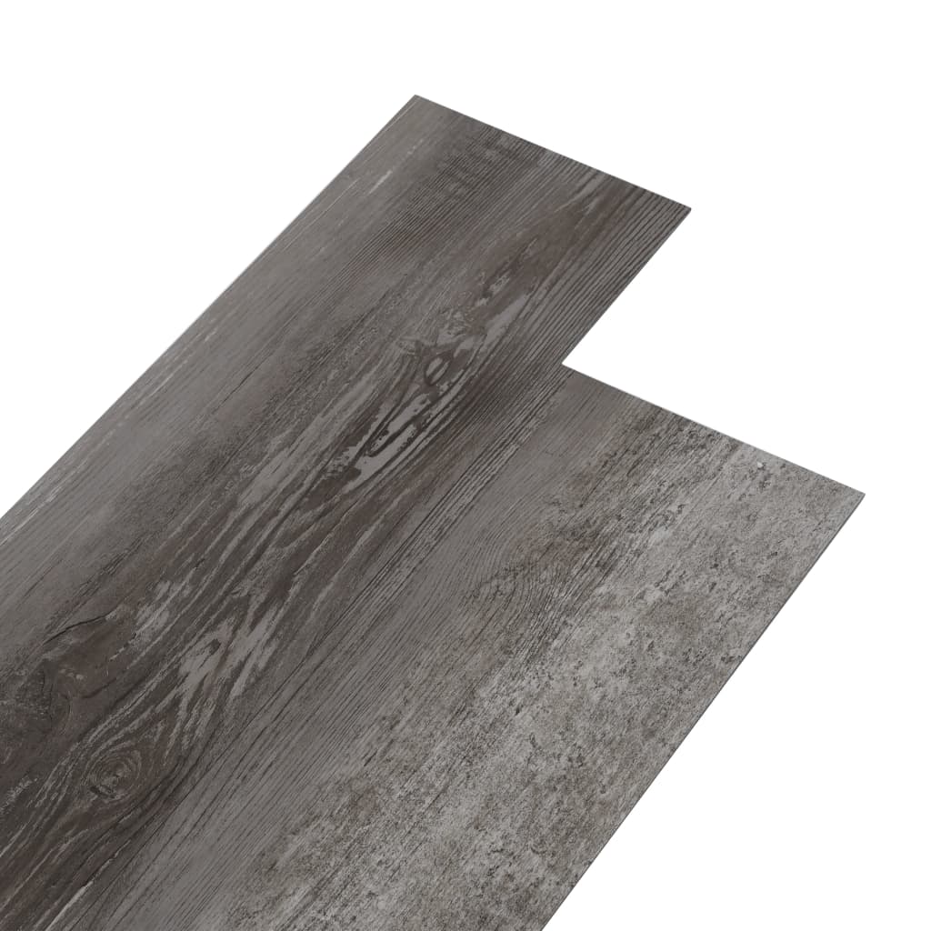Listoni Autoadesivi in PVC 5,21 m² 2 mm Legno a Strisce - homemem39