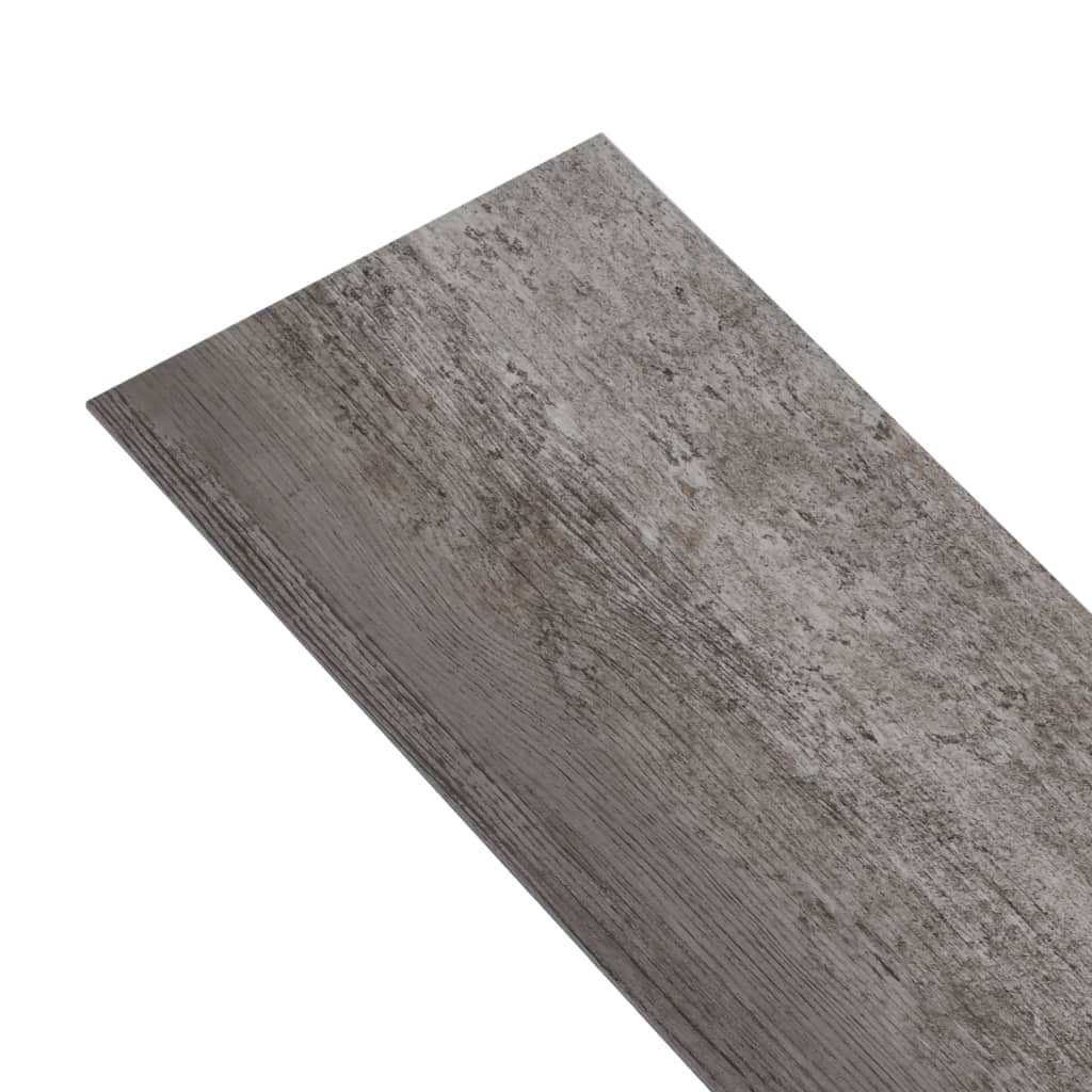 Listoni Autoadesivi in PVC 5,21 m² 2 mm Legno a Strisce - homemem39