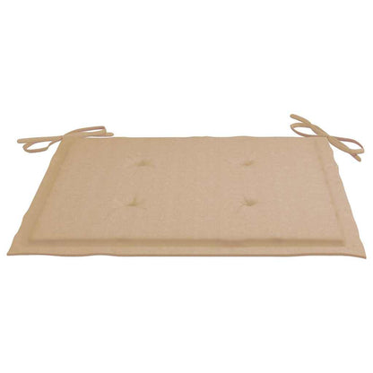 Sedie da Giardino Pieghevoli con Cuscini 8 pz Massello di Teak