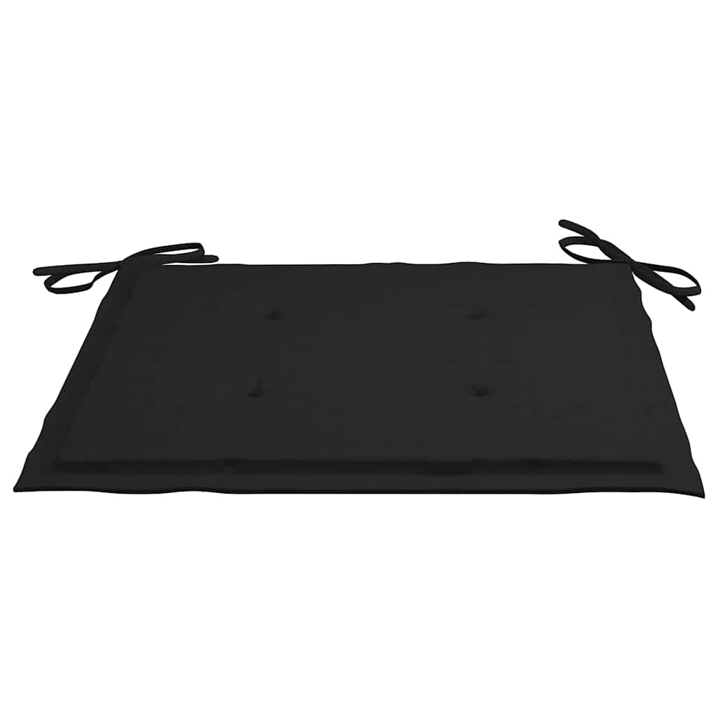 Sedie da Giardino Pieghevoli con Cuscini 8 pz Massello di Teak - homemem39