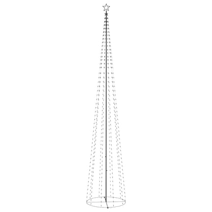 Albero di Natale a Cono con 752 LED Bianco Caldo 160x500 cm