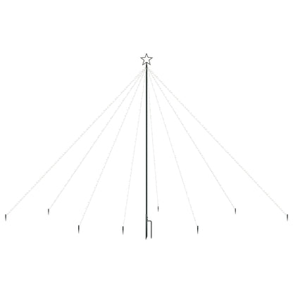 Luci per Albero di Natale Interni Esterni 576 LED Blu 3,6 m - homemem39