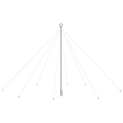 Luci per Albero di Natale Interni Esterni 800 LED Blu 5 m - homemem39