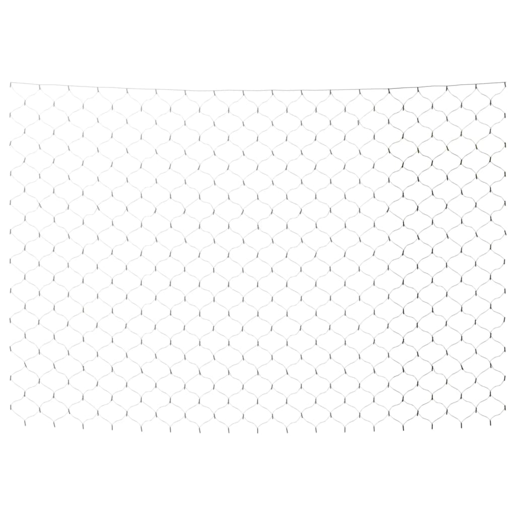 Luci di Natale Rete Bianco Freddo 3x2m 204 LED Interni Esterni