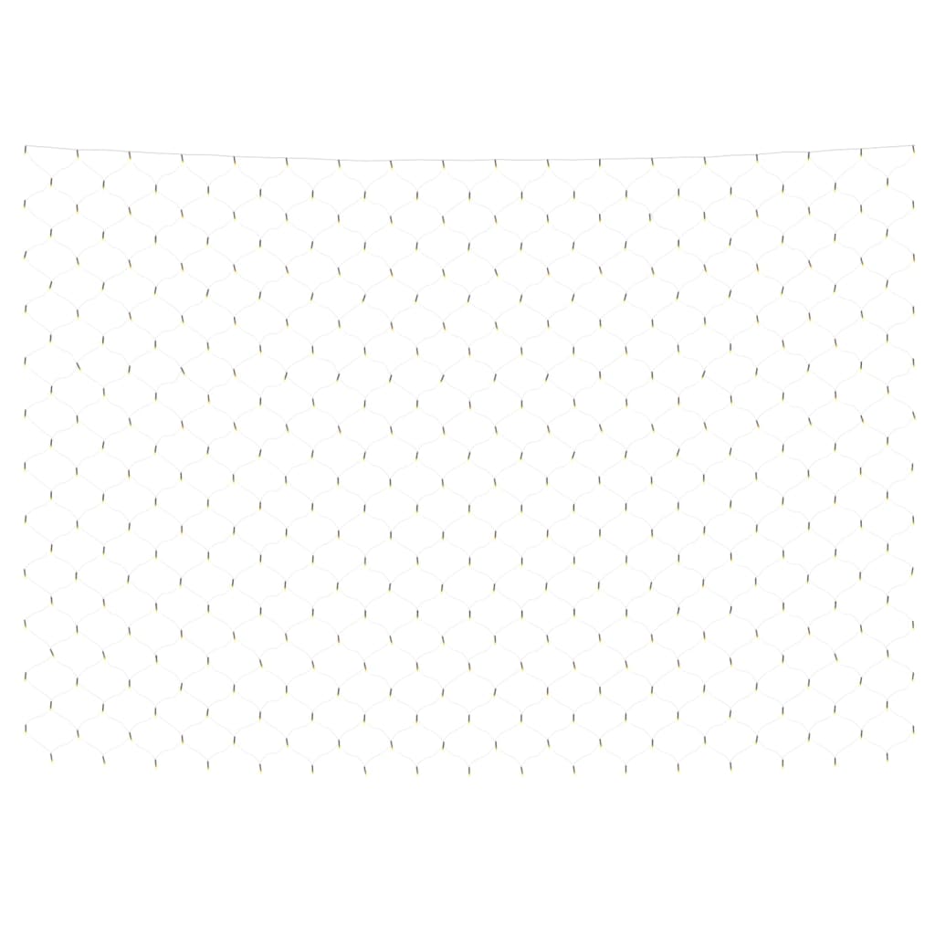 Luci di Natale Rete Bianco Caldo 3x3m 306 LED Interni Esterni