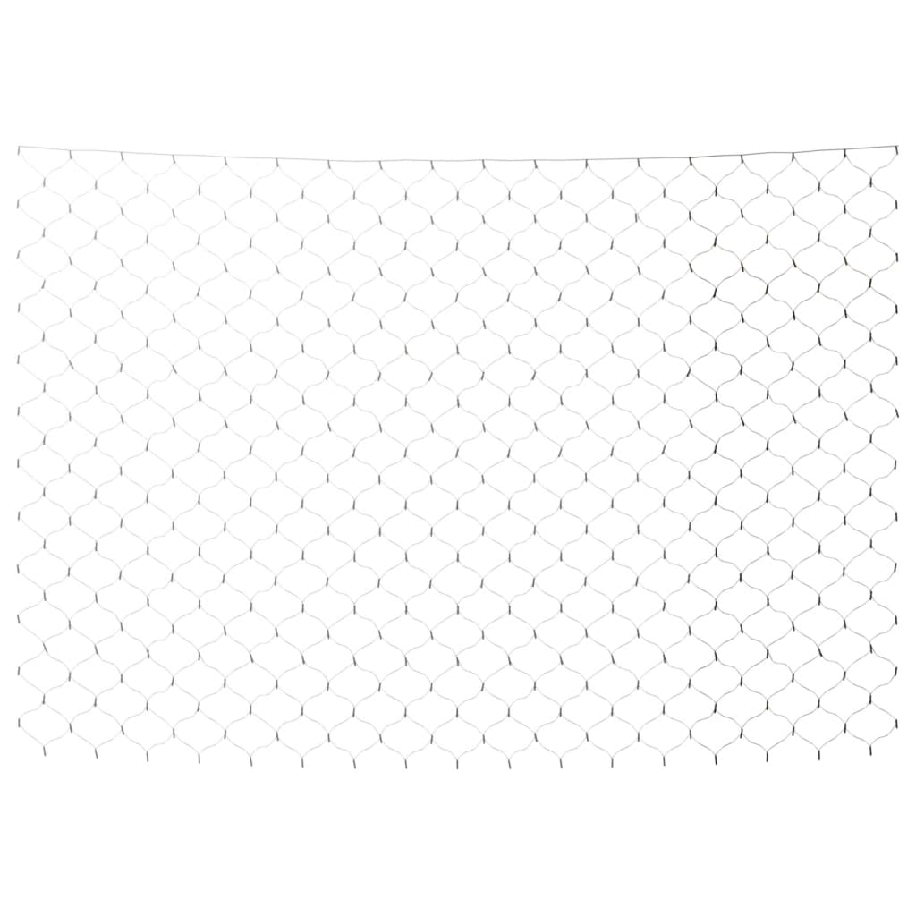 Luci di Natale Rete Bianco Freddo 3x3m 306 LED Interni Esterni