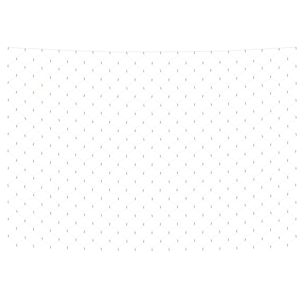 Luci di Natale Rete Bianco Caldo 4x4m 544 LED Interni Esterni