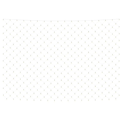 Luci di Natale Rete Bianco Caldo 4x4m 544 LED Interni Esterni