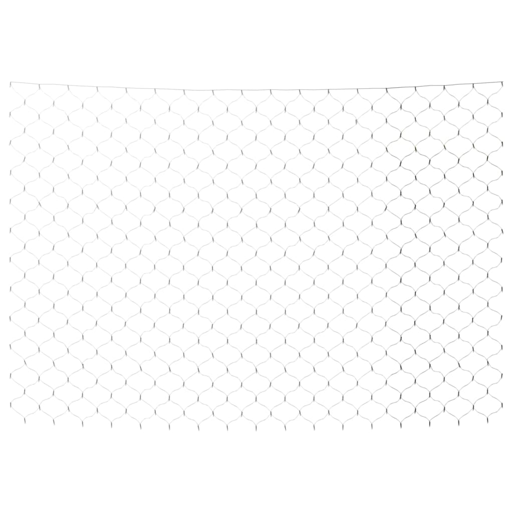 Luci di Natale Rete Bianco Freddo 4x4m 544 LED Interni Esterni