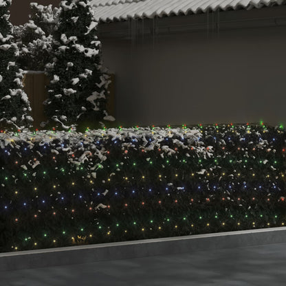 Luci di Natale Rete Colorate 4x4m 544 LED Interni Esterni - homemem39