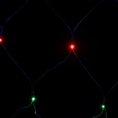 Luci di Natale Rete Colorate 4x4m 544 LED Interni Esterni - homemem39