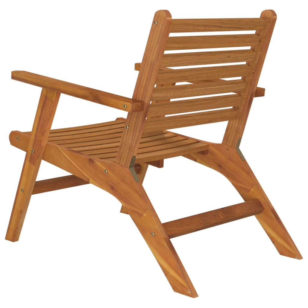 Sedie da Giardino 2 pz in Legno Massello d'Acacia | homemem39