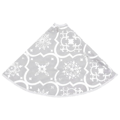 Gonna Albero Natale Raffinata con Calza Bianca Tessuto 90 cm | homemem39