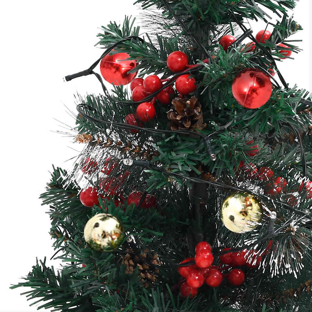 Alberi di Natale Artificiale per Viali 2 pz 76 cm in PVC