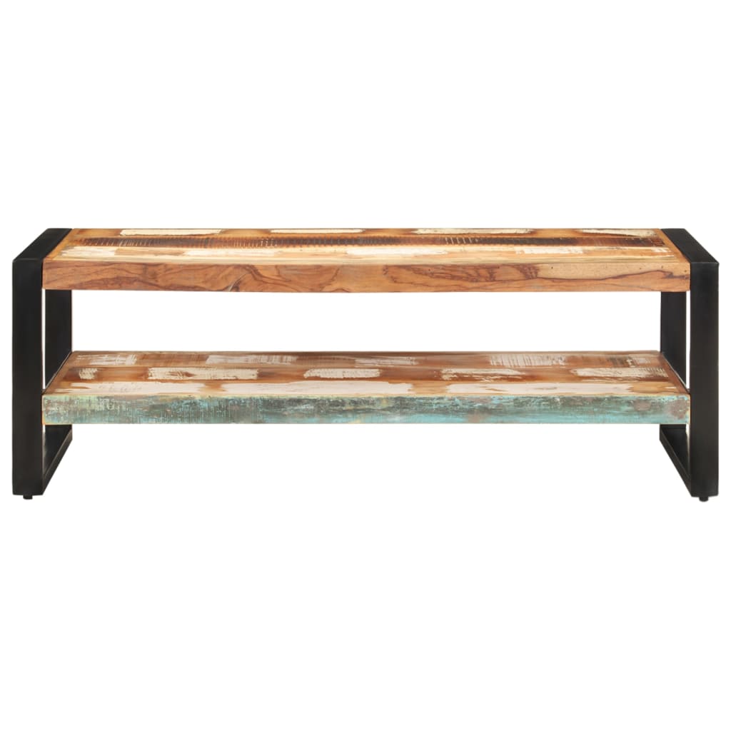 Tavolino da Salotto 120x60x40 cm in Legno Massello di Recupero | homemem39