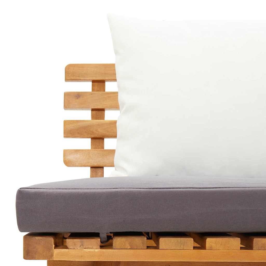 Divano Letto da Giardino 200x65 cm in Legno Massello di Acacia