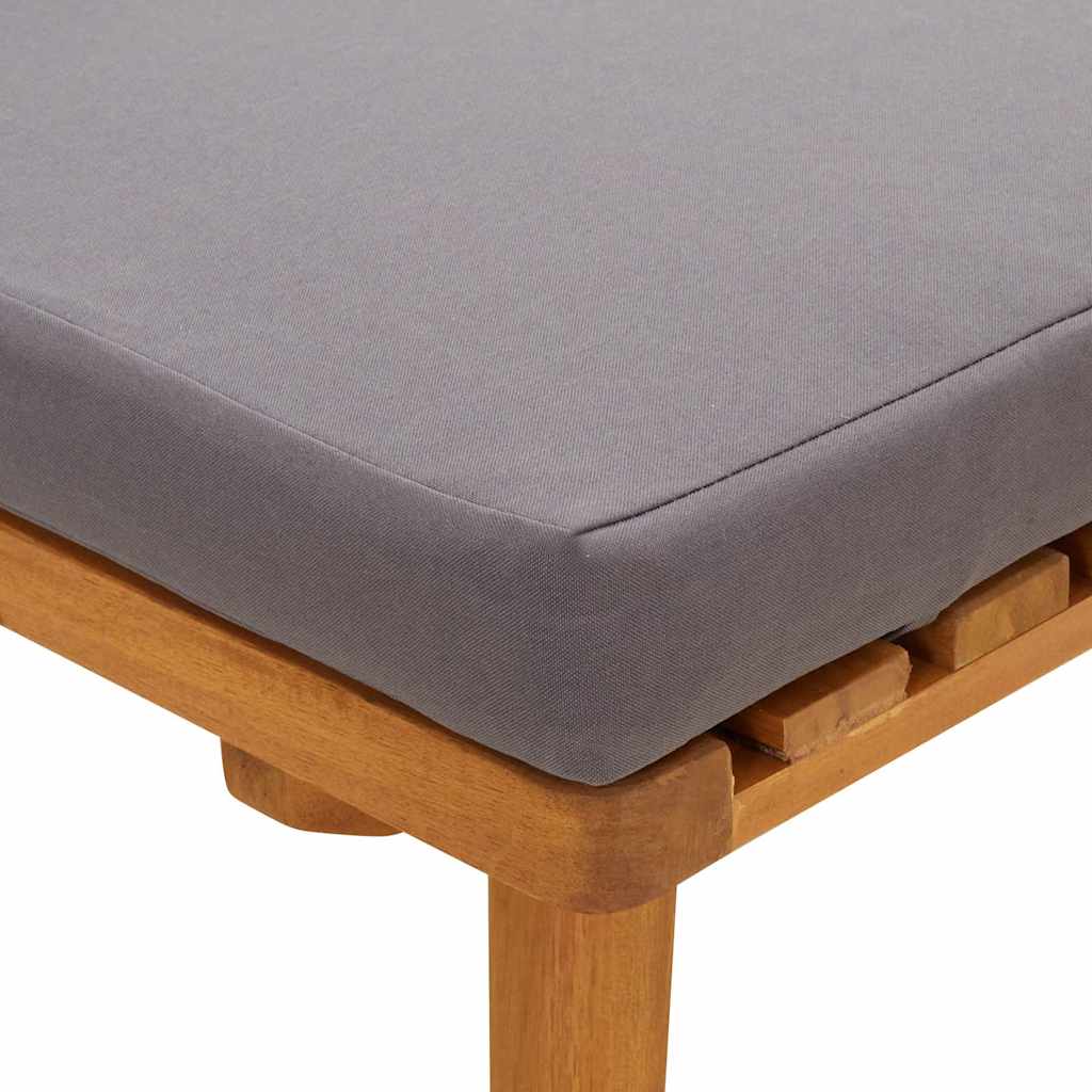 Divano Letto da Giardino 200x65 cm in Legno Massello di Acacia