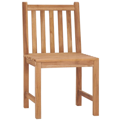 Sedie da Giardino 6 pz con Cuscini in Legno Massello di Teak | homemem39