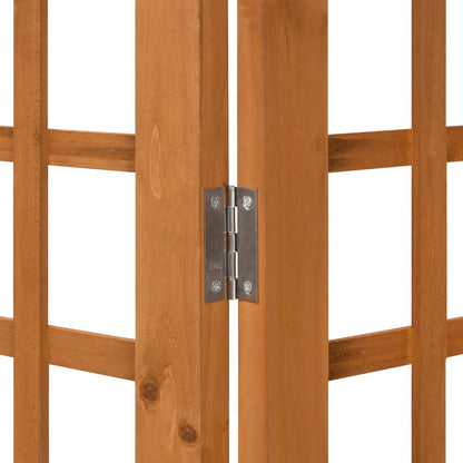 Divisorio a 3 Pannelli in Legno Massello di Abete 121x180,5 cm - homemem39