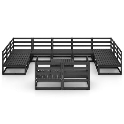 Set Divani da Giardino 12 pz in Legno Massello di Pino - homemem39