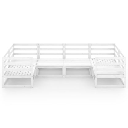 Set Divani da Giardino 6 pz in Legno Massello di Pino - homemem39