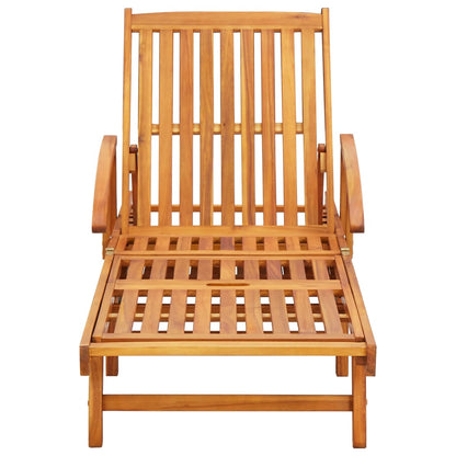 Lettini Prendisole 2 pz in Legno Massello di Acacia | homemem39