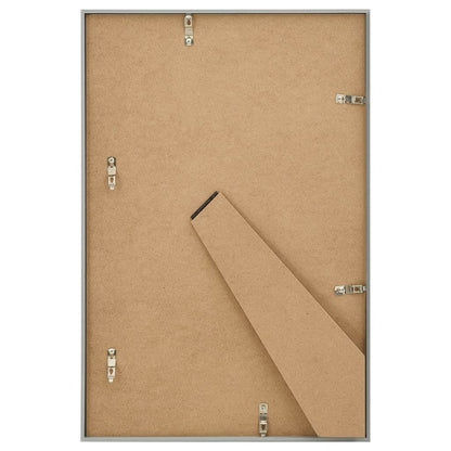 Cornici Foto Collage 3 pz per Tavolo Argento 21x29,7cm in MDF | homemem39
