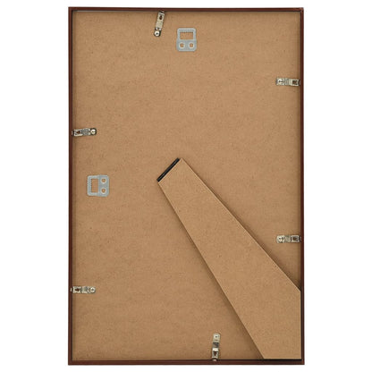 Cornici Foto Collage 3pz a Muro o Tavolo Bronzo 59,4x84cm MDF - homemem39