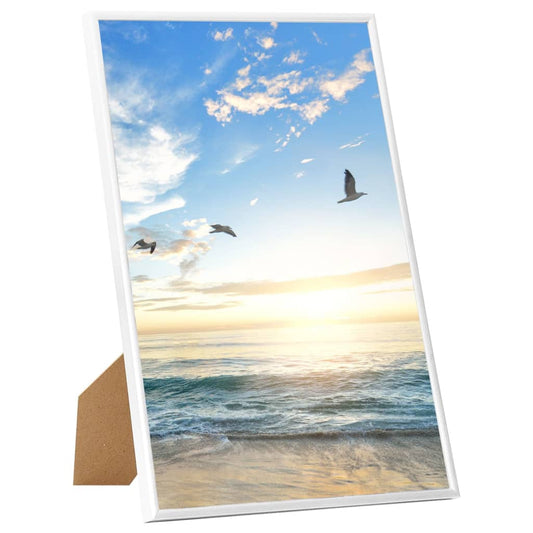 Cornici Foto Collage 5 pz per Tavolo Bianche 21x29,7cm MDF - homemem39