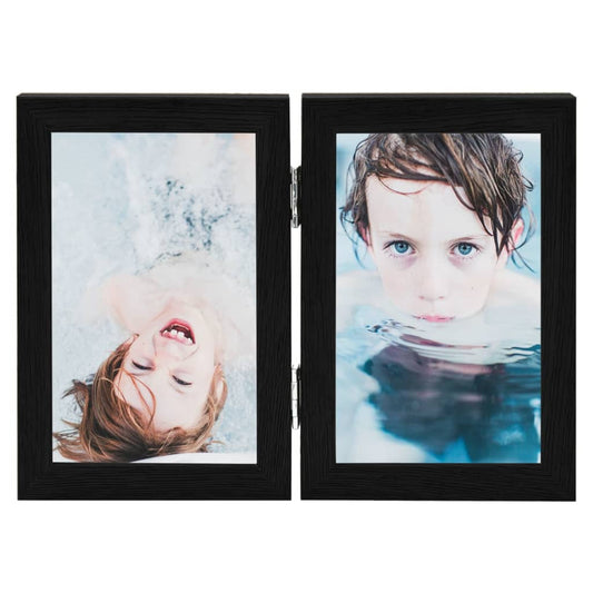 Cornici Portafoto a Libro Nere 2x(21x29,7 cm) | homemem39