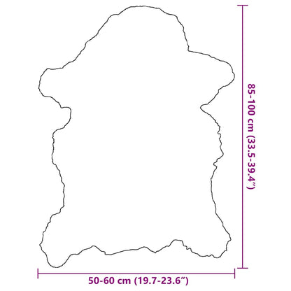 Pelle di Montone Crema 70x100 cm