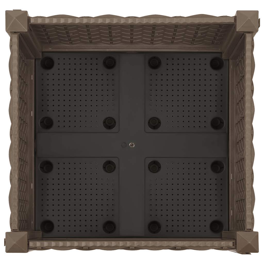 Fioriera Rialzata 40x40x23 cm in Polipropilene - homemem39