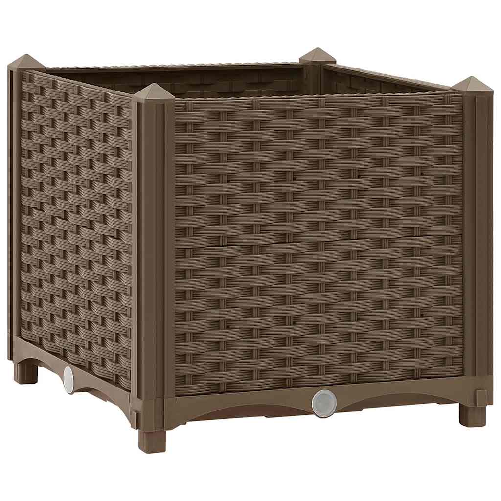Fioriera Rialzata 40x40x38 cm in Polipropilene | homemem39