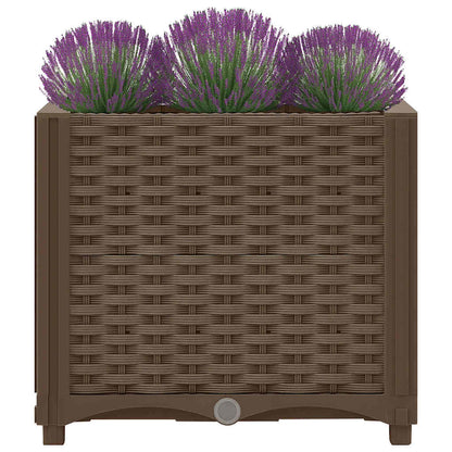 Fioriera Rialzata 40x40x38 cm in Polipropilene | homemem39