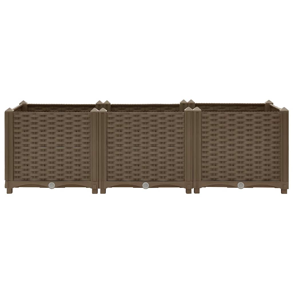 Letto rialzato 120x40x38 cm in polipropilene - homemem39