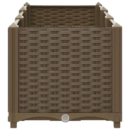 Letto rialzato 120x40x38 cm in polipropilene - homemem39