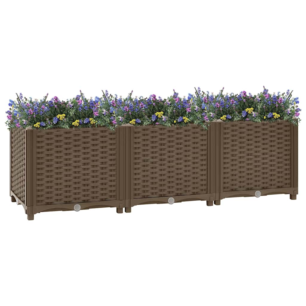 Letto rialzato 120x40x38 cm in polipropilene - homemem39