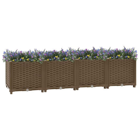 Letto rialzato 160x40x38 cm in polipropilene