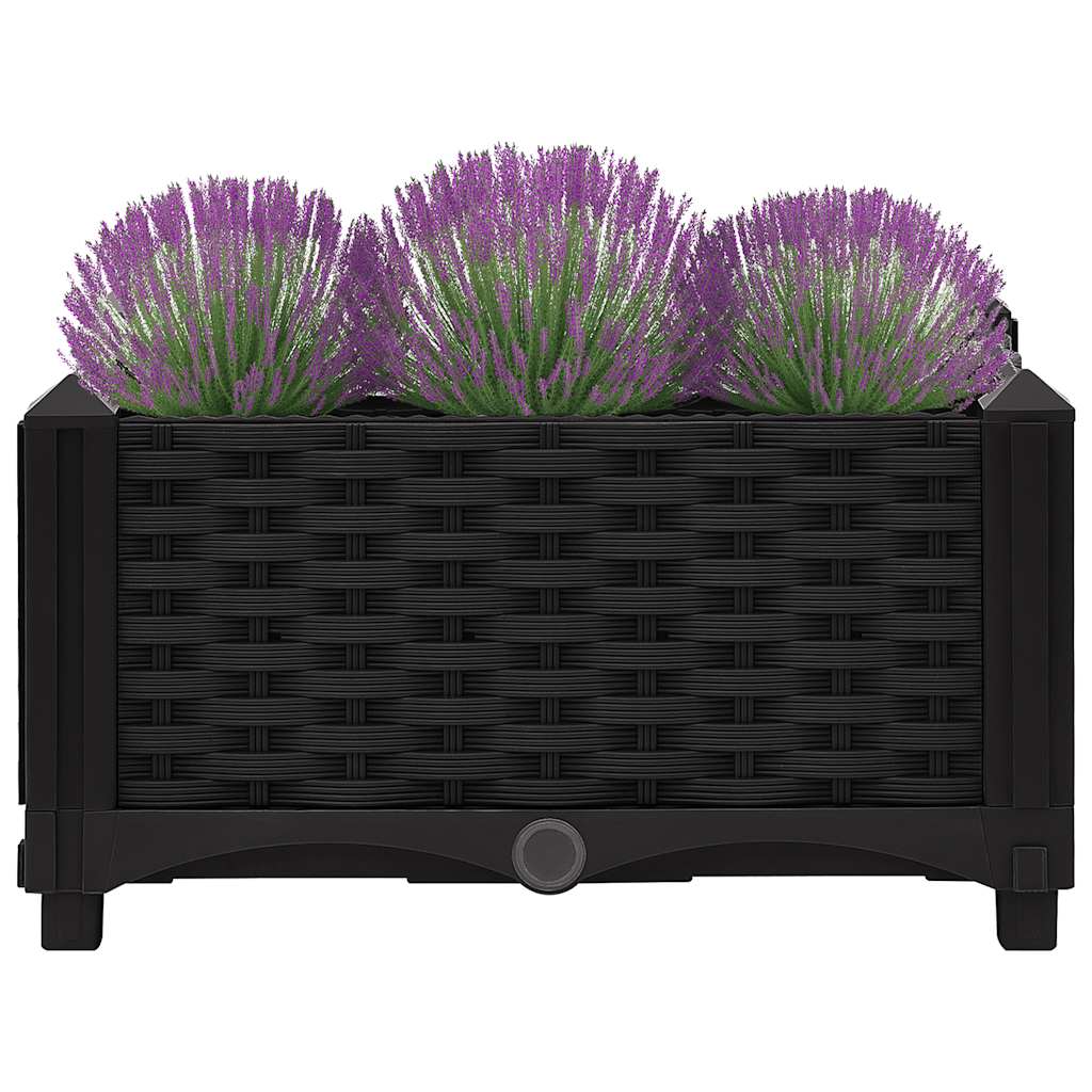 Fioriera Rialzata 40x40x23 cm in Polipropilene | homemem39