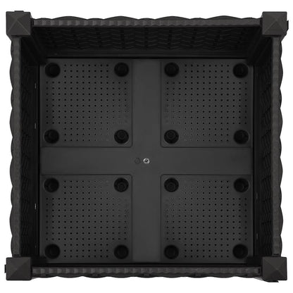 Fioriera Rialzata 40x40x23 cm in Polipropilene - homemem39