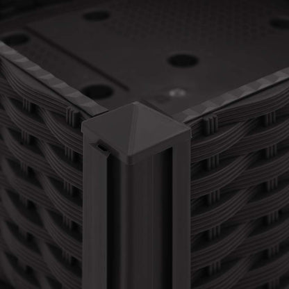 Fioriera Rialzata 80x40x23 cm in Polipropilene - homemem39