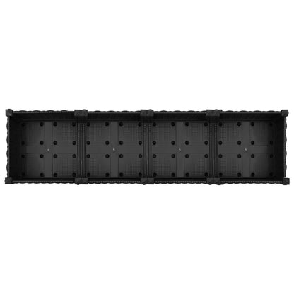 Fioriera Rialzata 160x40x71 cm in Polipropilene | homemem39