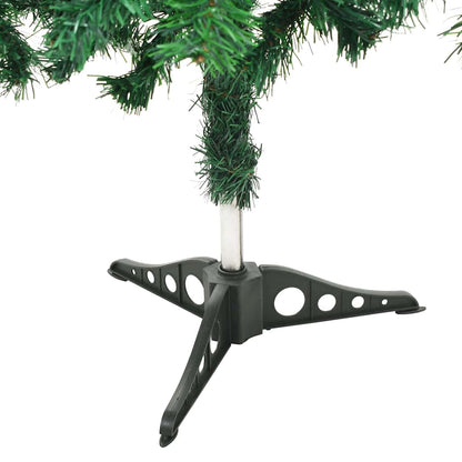 Albero di Natale Preilluminato Palline Bianco 180 cm 564 Rami