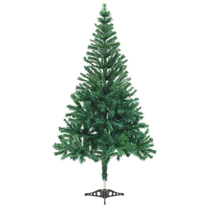 Albero di Natale Preilluminato con Palline 120 cm 230 Rami