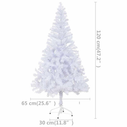 Albero di Natale Preilluminato con Palline 120 cm 230 Rami